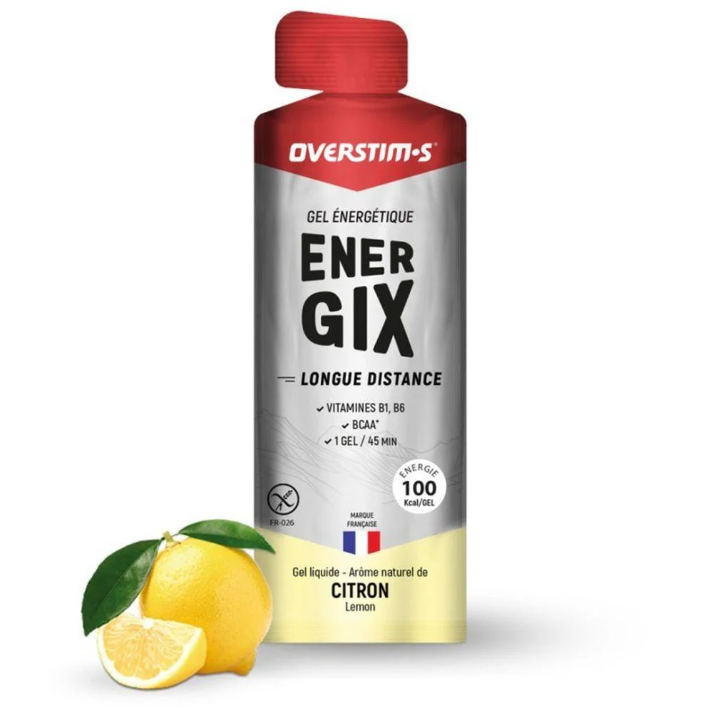 OVERSTIM.s ENERGIX Liquid Energy Gel | Flavor - Lemon | 1 gel
