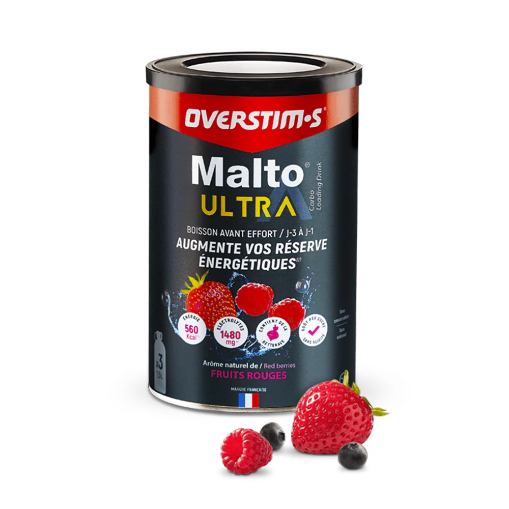 OVERSTIM.s Drink - Malto Ultra | Red fruits | 450g