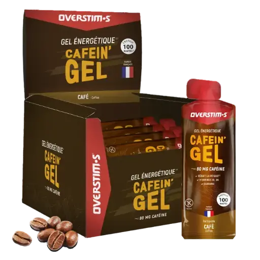 OVERSTIM.s CAFEIN Gel | Flavor - Coffee | Display unit 36 gels